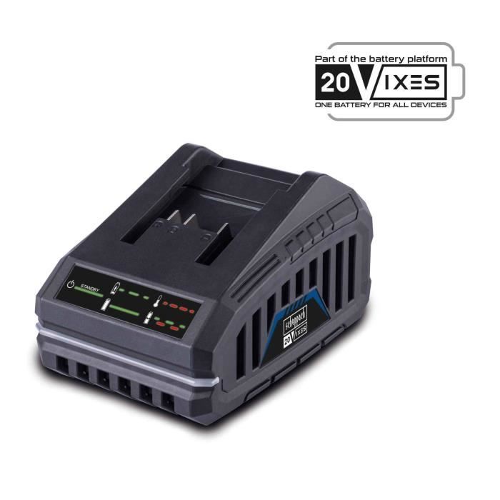 chargeur 2.4A 20V - batterie universelle pour la gamme SCHEPPACH 20V IXES