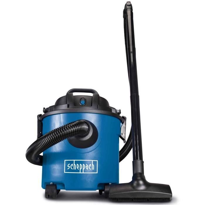 Aspirateur eau et poussiere SCHEPPACH NTS16 - Capacité 16L - Fonction de soufflage