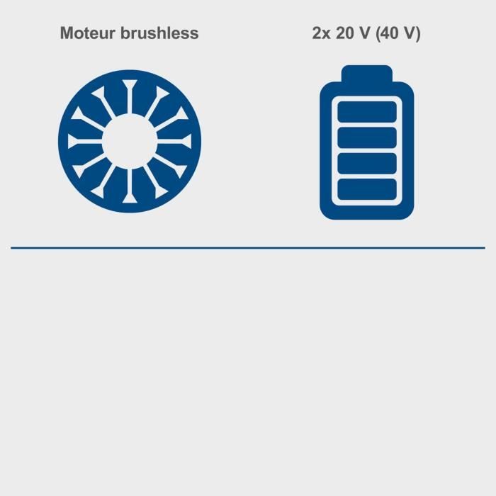 Souffleur / Aspirateur et Broyeur sans fil BC-BLV720-X - 2 poignées + sangle  - SCHEPPACH 20V IXES - sans batterie ni chargeur