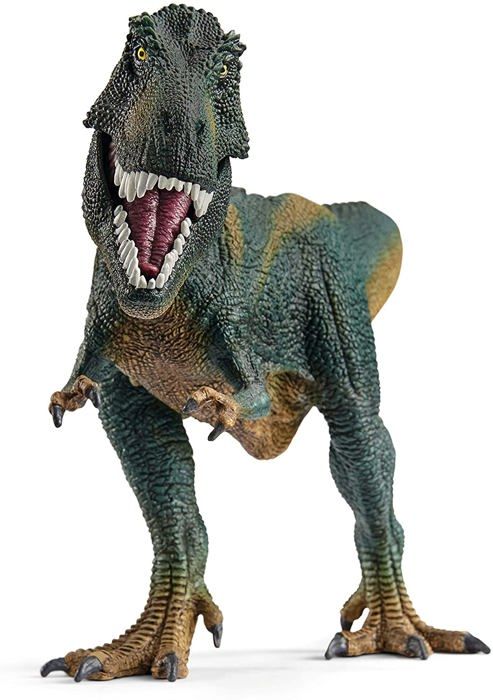 Figurine Tyrannosaure Rex vert, avec détails réalistes, pour enfants des 4 ans, SCHLEICH 14587 Dinosaurs