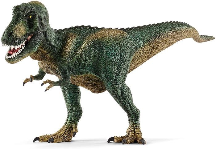 Figurine Tyrannosaure Rex vert, avec détails réalistes, pour enfants des 4 ans, SCHLEICH 14587 Dinosaurs