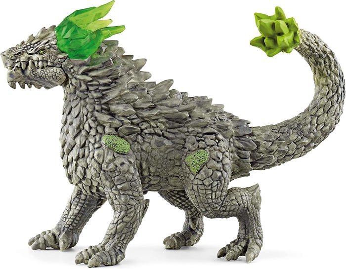 Dragon de pierre, Figurine d'action mythique schleich, pour enfants des 7 ans, figurine, 18 x 8 x 14 cm - Schleich 70149 ELDRADOR