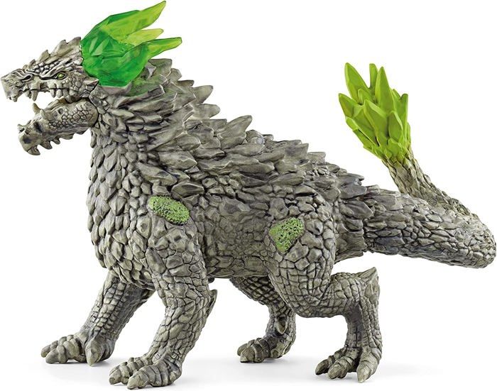 Dragon de pierre, Figurine d'action mythique schleich, pour enfants des 7 ans, figurine, 18 x 8 x 14 cm - Schleich 70149 ELDRADOR