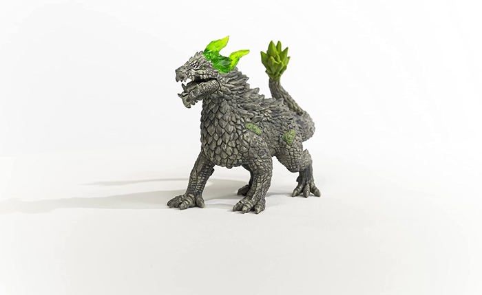 Dragon de pierre, Figurine d'action mythique schleich, pour enfants des 7 ans, figurine, 18 x 8 x 14 cm - Schleich 70149 ELDRADOR