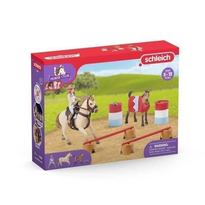 Entrainement au ranch, Coffret schleich univers équestre, coffret figurines pour enfants de 5 ans et plus, schleich 72157 HORSE