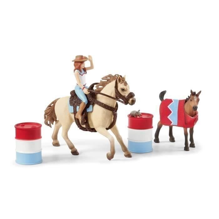 Entrainement au ranch, Coffret schleich univers équestre, coffret figurines pour enfants de 5 ans et plus, schleich 72157 HORSE