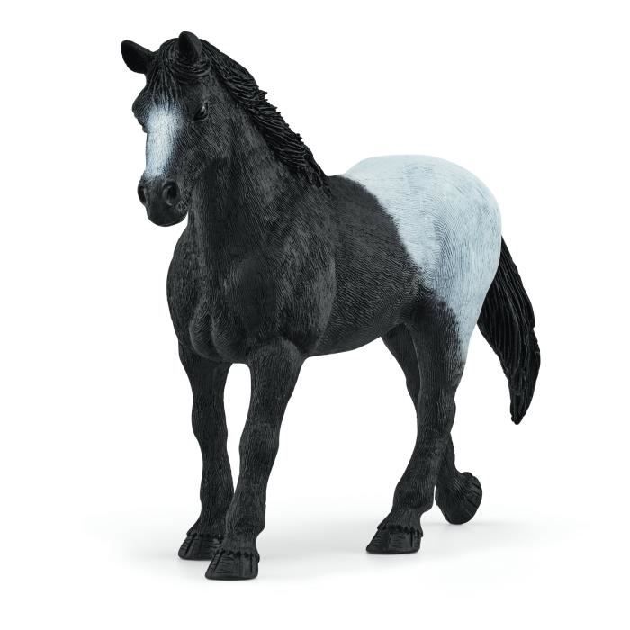 Box pour cheval avec jument et poulain, coffret schleich avec 34 éléments inclus dont 2 chevaux schleich, coffret figurines pour