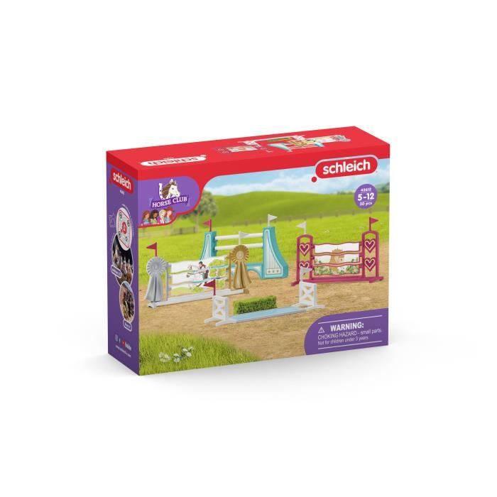 Accessoires - obstacles, des 5 ans, Schleich 42612 Horse Club - Accessoire, 19 x 6 x 14,6 cm