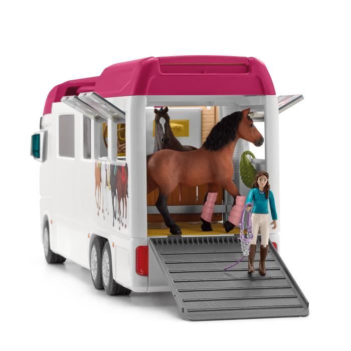 Camping-Car Equestre, des 5 ans, schleich 42619 HORSE CLUB - coffret, 227 pieces