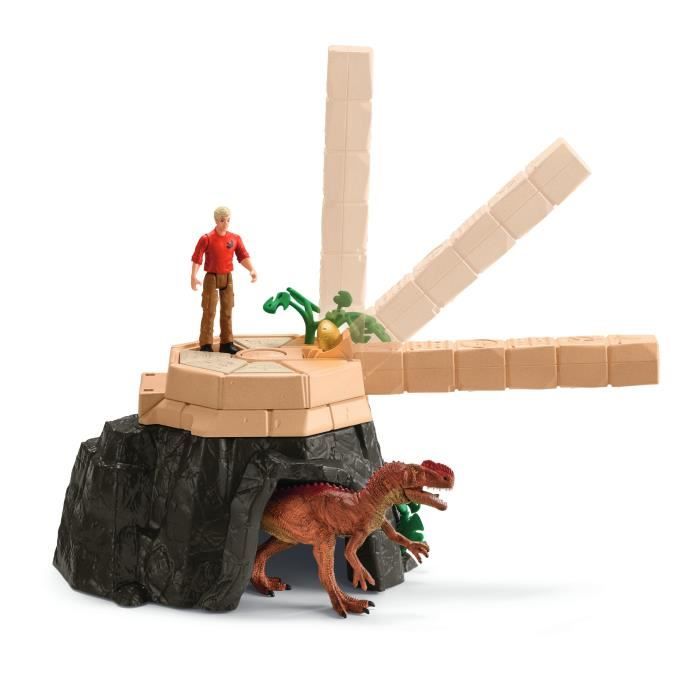 Grande Conquete du temple perdu, Playset figurines, SCHLEICH 42656 Dinosaurs, Des 4 ans