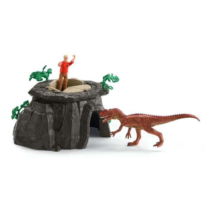 Grande Conquete du temple perdu, Playset figurines, SCHLEICH 42656 Dinosaurs, Des 4 ans