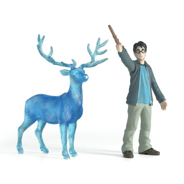 Figurines Harry et son Patronus, Schleich 42680 Harry Potter, Pour enfant des 6 ans