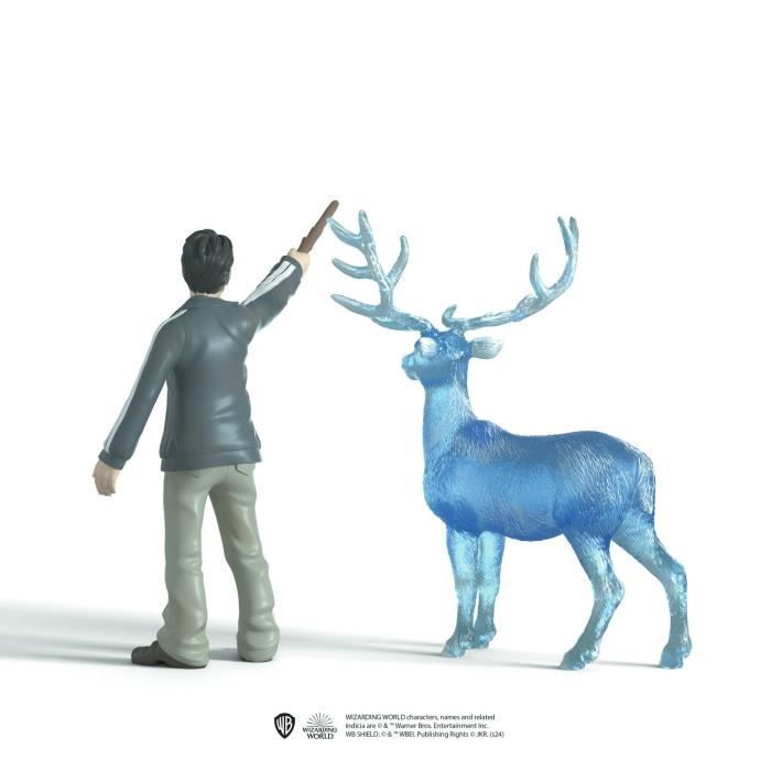 Figurines Harry et son Patronus, Schleich 42680 Harry Potter, Pour enfant des 6 ans