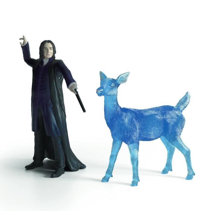 Figurines Rogue et son Patronus, Schleich 42683 Harry Potter, Pour enfant des 6 ans