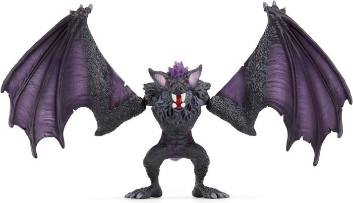 Chauve-souris des ténebres, Figurine fantastique, pour enfants des 7 ans, ELDRADOR CREATURES - figurine, 16 x 21 x 14 cm - schleich