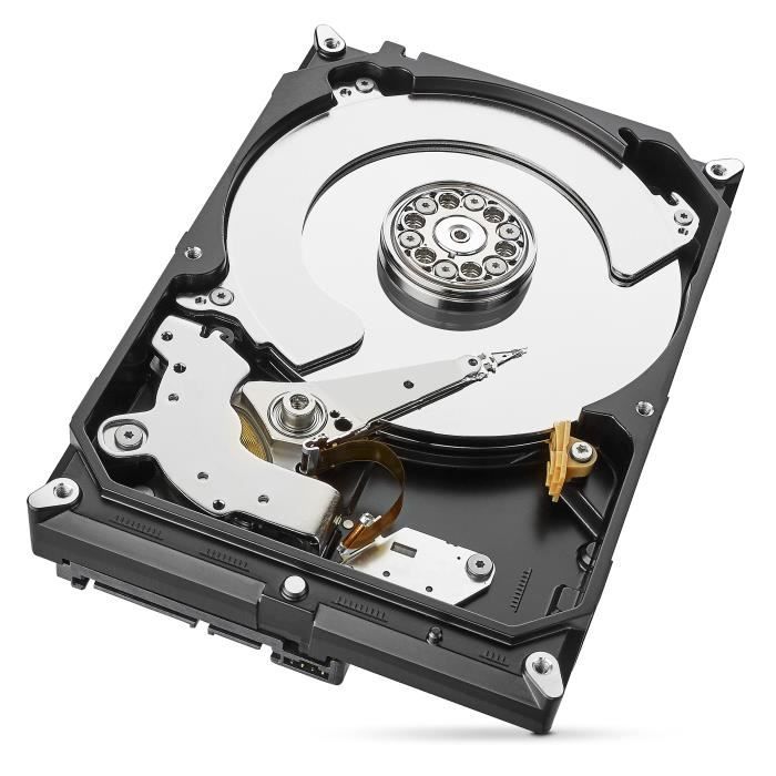 SEAGATE - Disque dur Interne - NAS IronWolf - 4To -  3.5 - 5400 tr/min (ST4000VN006)