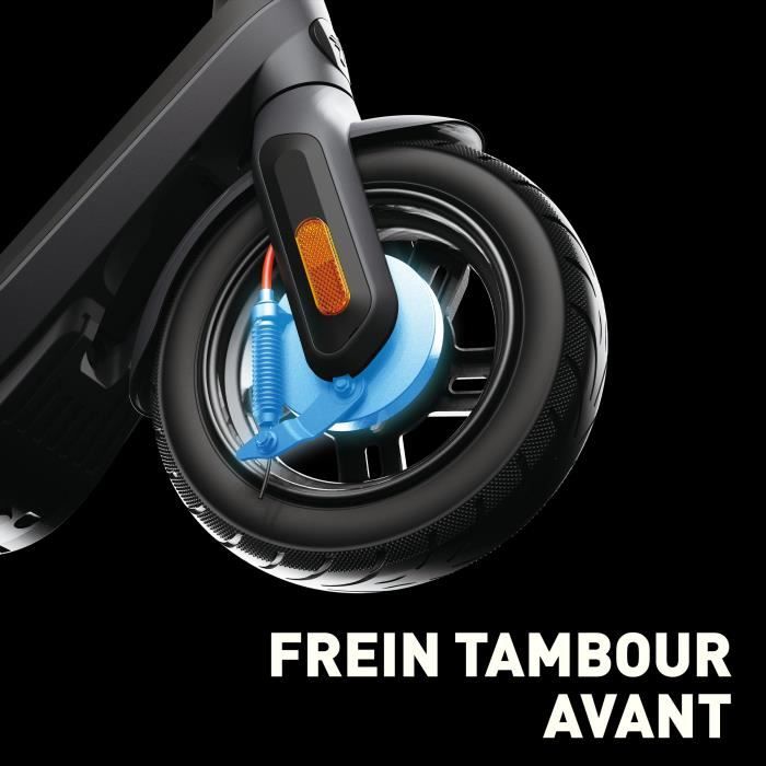 Trottinette électrique - Segway-Ninebot - E2 Pro - Pneus larges 10 - 750W Max - 35 km d'autonomie