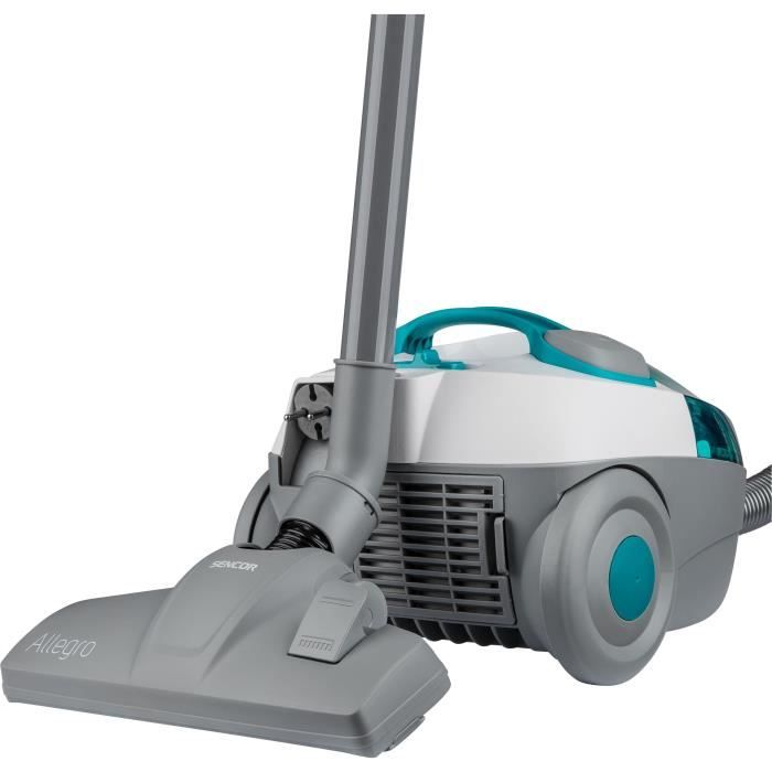 Aspirateur traineau sans sac - SENCOR - SVC-511TQ - 890 W - 76 dB - 1,5 L - Turquoise