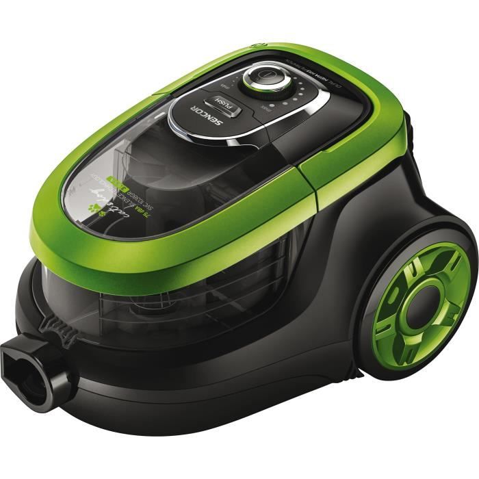 Aspirateur traineau sans sac - SENCOR - SVC 1038GR - 750 W - 75 dB - 1 L - Vert / Noir