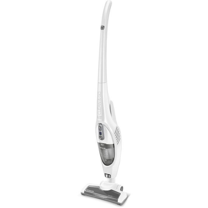 Aspirateur balai sans fil - SENCOR - SVC 7811WH - 2 en 1 - 110 W - 76 dB - 0,5 L - Blanc