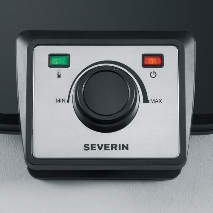 SEVERIN WA2106 Gaufrier électrique - Noir