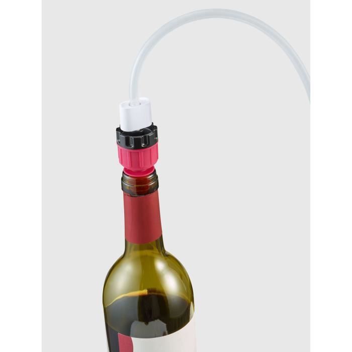 Lot de 2 bouchons SEVERIN ZB3624 pour bouteilles de vin avec valve de mise sous vide