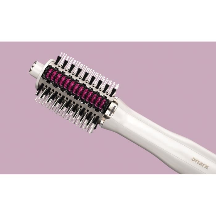 Brosse coiffante Shark Brosse chauffante et peigne lissant Shark SmoothStyle Blanc Argent