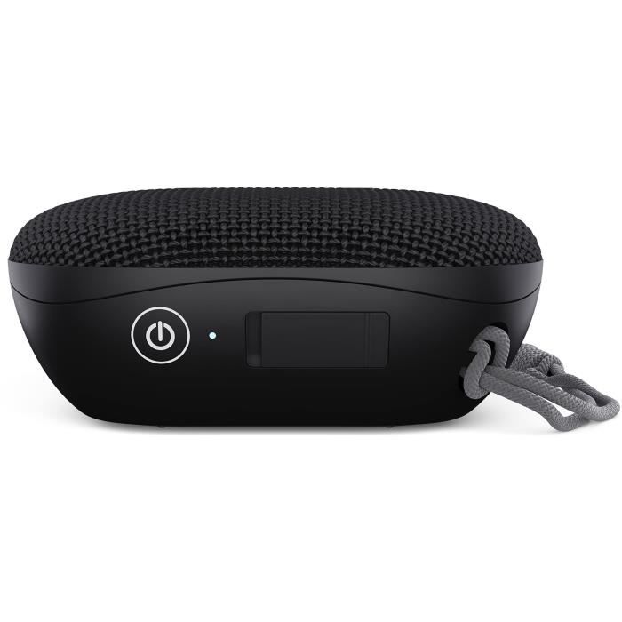 Enceinte Portable - SHARP - GX-BT60BK - 6W - Bluetooth 5.0 - Étanche et Robuste