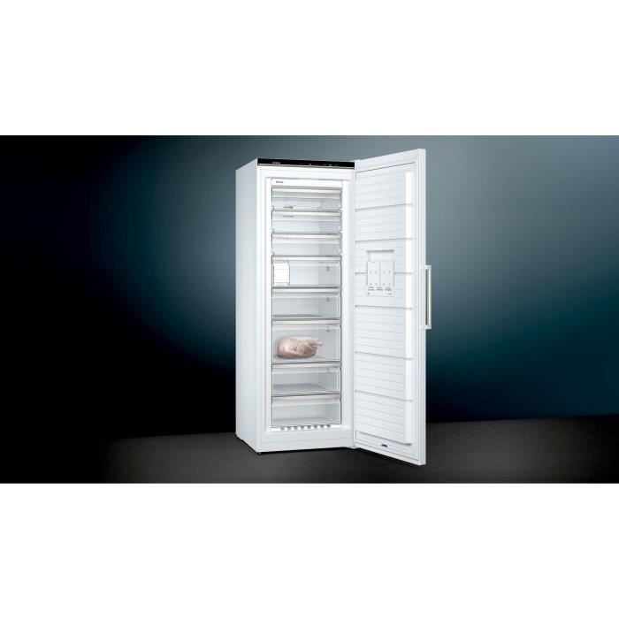 SIEMENS GS58NAWDV - Congélateur armoire - 360L - Froid ventilé  - L 70 x H 191 cm