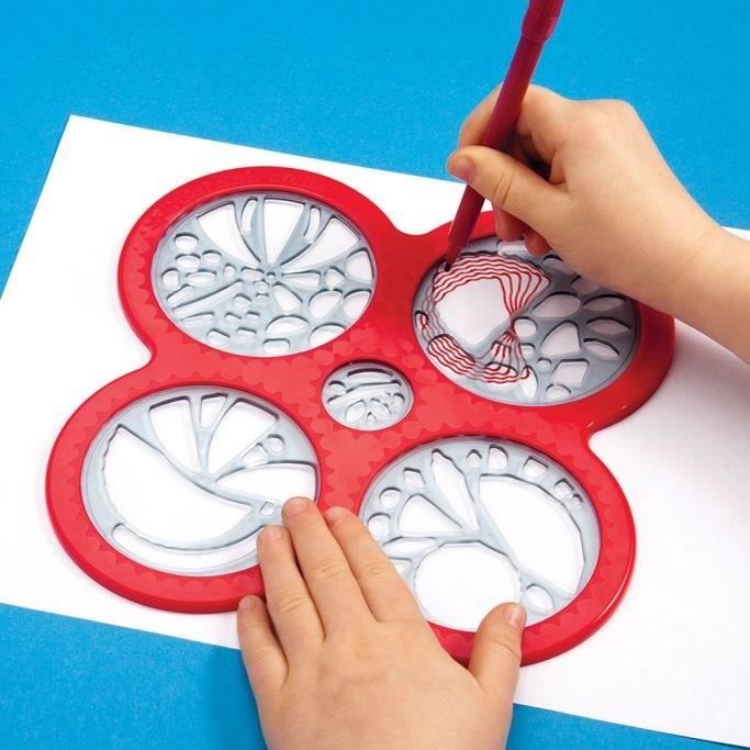 Coffret Cyclex - SPIROGRAPH - Création de spirales a l'infini avec les roues rotatives !