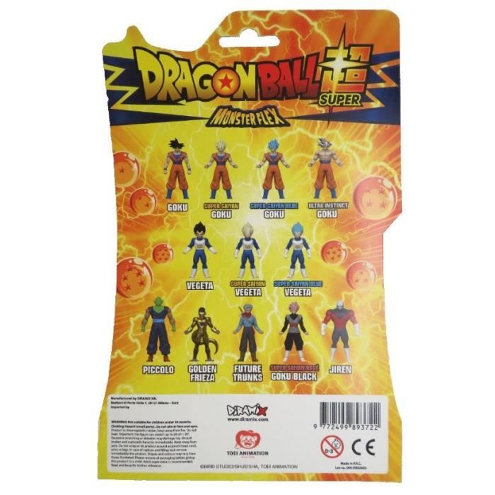 Figurine extensible Dragon Ball - Monster Flex - Modele aléatoire - SILVERLIT