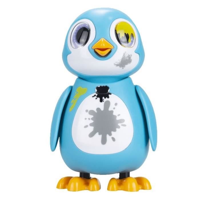 Pingouin interactif bleu - SILVERLIT - RESCUE PENGUIN - 20 émotions - Pack unboxing inclus