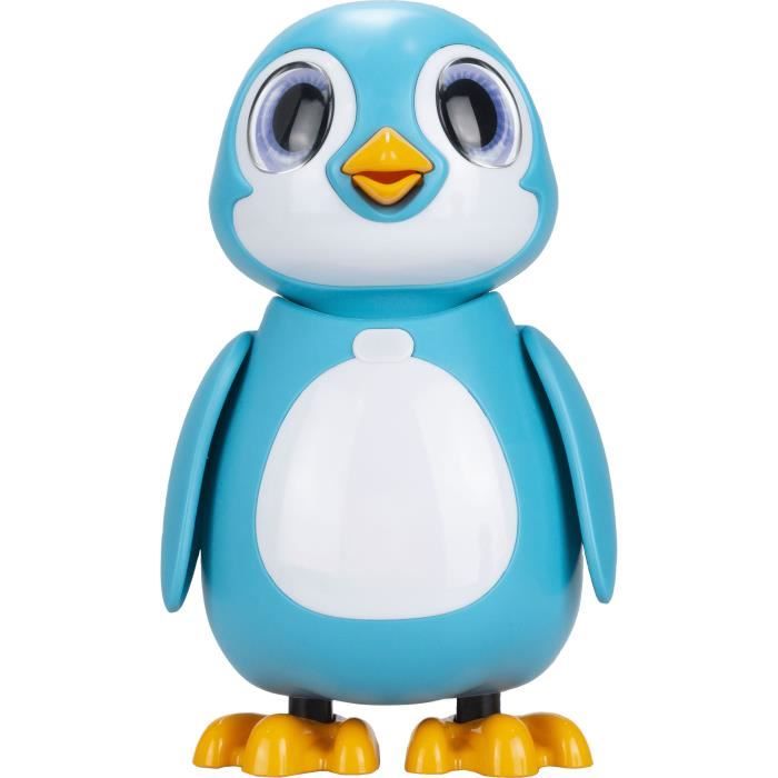 Pingouin interactif bleu - SILVERLIT - RESCUE PENGUIN - 20 émotions - Pack unboxing inclus