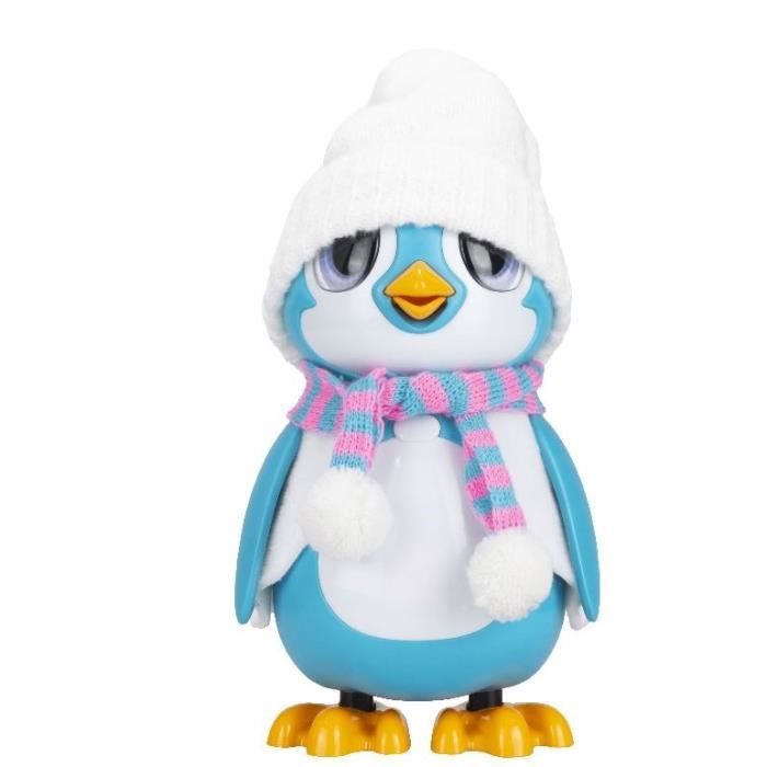 Pingouin interactif bleu - SILVERLIT - RESCUE PENGUIN - 20 émotions - Pack unboxing inclus