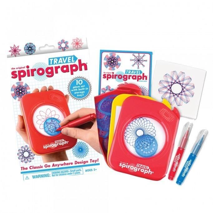 Jeu de dessin - SILVERLIT - Spirograph - Enfant - Rouge, bleu et blanc - 8 ans