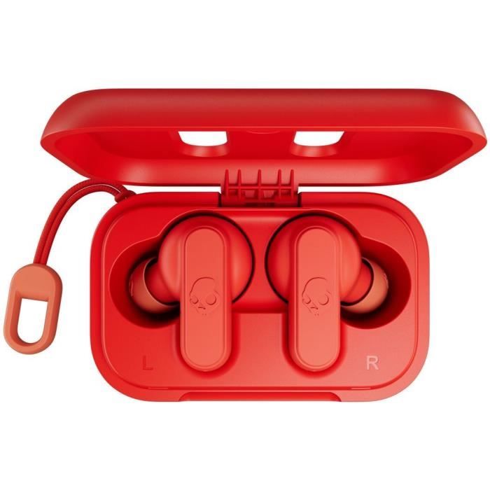 Écouteurs sans fil - SKULLCANDY - DIME S2DMW-P752 - Rouge