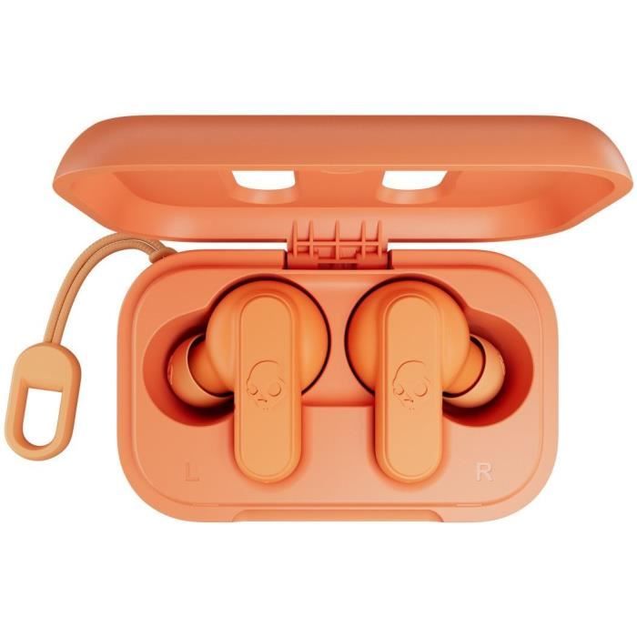 Écouteurs sans fil - SKULLCANDY - DIME S2DMW-P754 - Orange