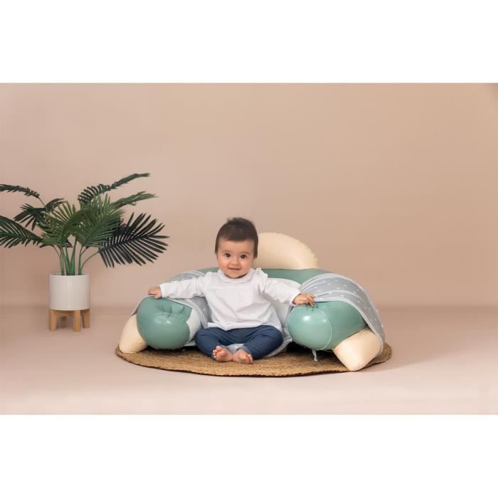 Siege bébé Little Smoby Cosy Seat - Vert - Avec tablette d'éveil - Des 6 mois