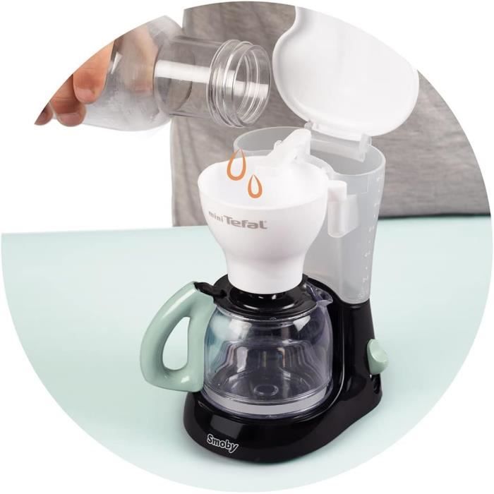 Set petit déjeuner Tefal - Smoby - Grille pain + cafetiere + tasses et cuilleres - Dés 3 ans