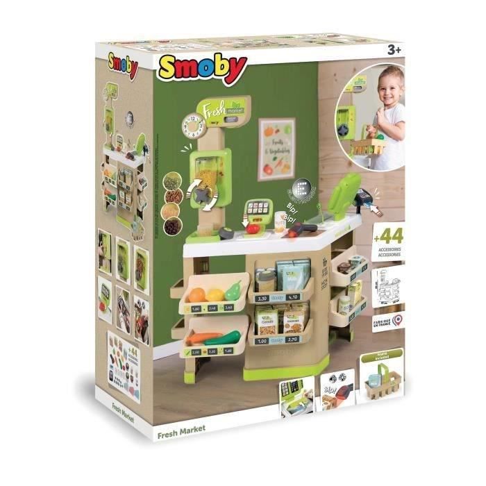 Smoby Fresh market - Marchande représentant un magasin bio - des 3 ans