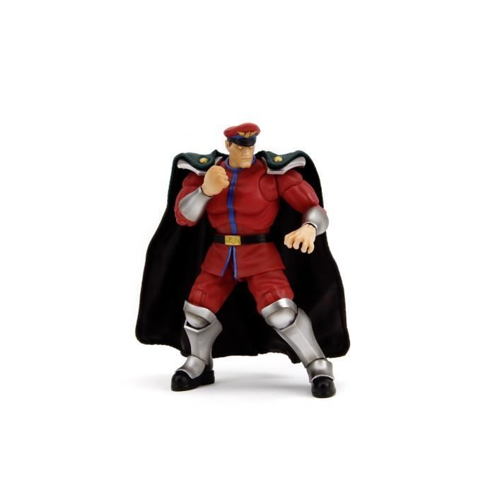 JAVA  -  Street Fighters  - Figurine articulée Bison 15cm - Accessoires - Des 8ans