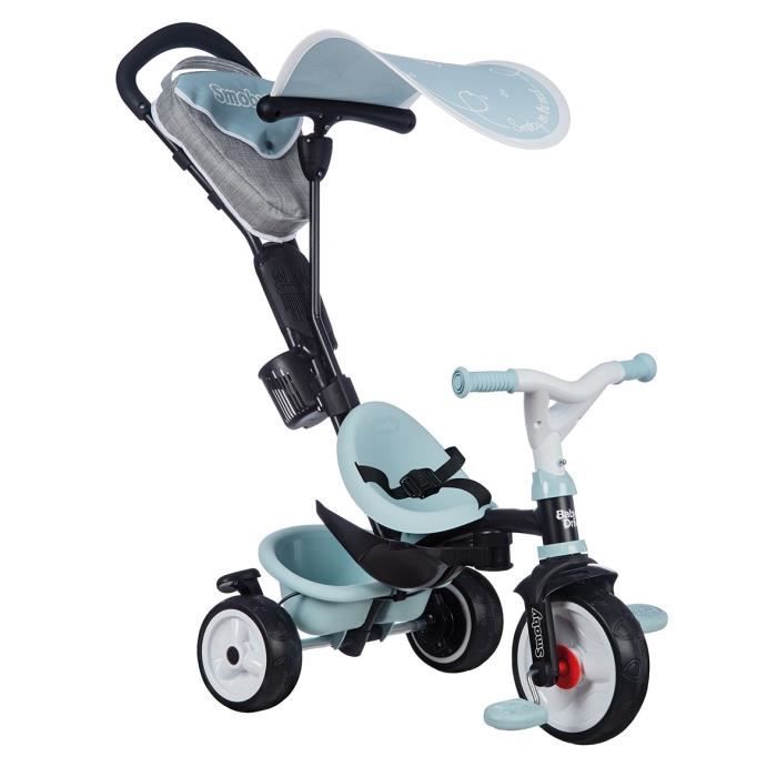 Tricycle évolutif SMOBY Baby Driver Plus - Bleu