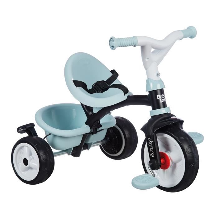 Tricycle évolutif SMOBY Baby Driver Plus - Bleu