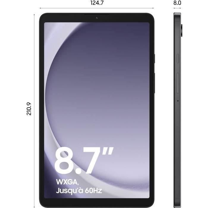 Tablette tactile Samsung Galaxy TAB A9+ 128Go Wifi Gris Anthracite