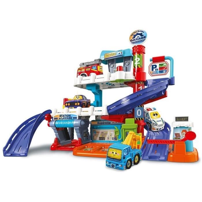 Garage interactif Tut Tut Bolides VTECH - 3 étages et 6 zones magiques