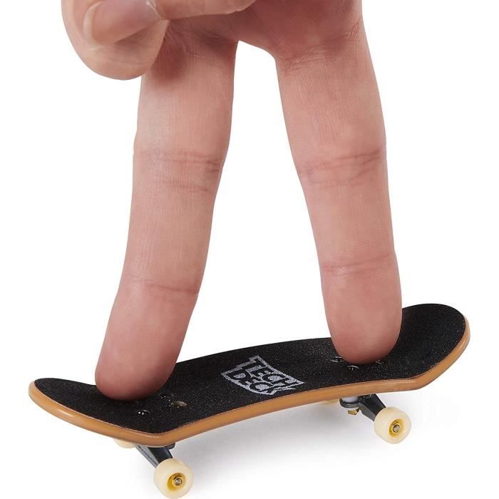 Pack 4 Finger Skates Tech Deck - Planches a roulettes a customiser 96 mm - Modele aléatoire