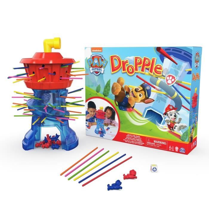 SPIN MASTER JEU DROPPLE La Pat' Patrouille