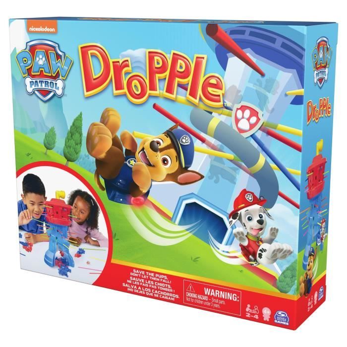 SPIN MASTER JEU DROPPLE La Pat' Patrouille