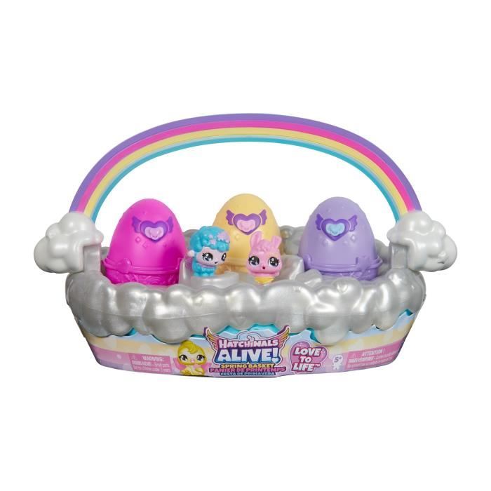 SPIN MASTER PANIER 6 oeUFS HATCHIMALS