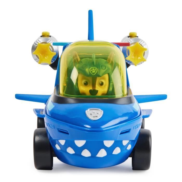 Véhicule + Figurine Chase Aqua Pups La Pat' Patrouille - Paw Patrol - Des 3 ans